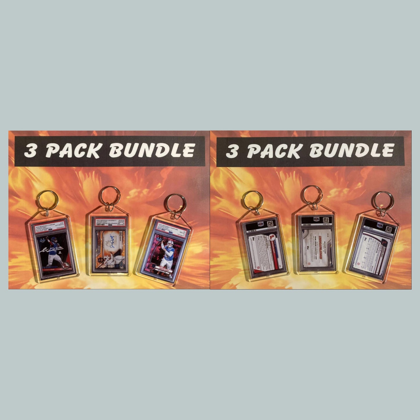 0579B Jaxson Dart 3 Pack Bundle - Custom Hand Made Novelty Keychains -Gift