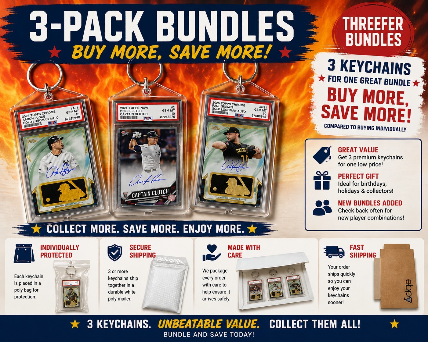 3798 Mike Trout Keychain | Color-Bomb | Custom Photo Keychain No Nameplate BBL KYC