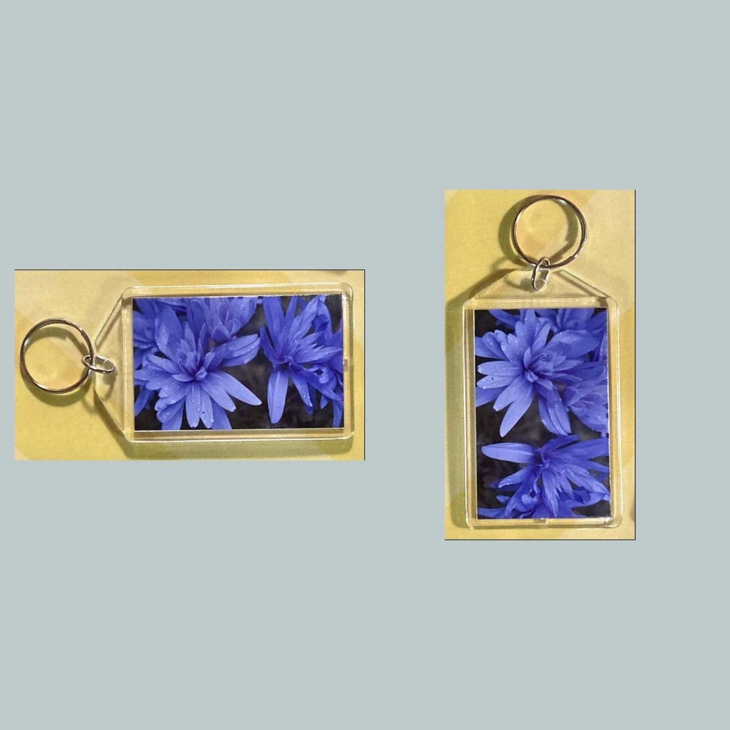 3697 Fall Crocus Acrylic Keychain | Floral Keychain | Flower Lover Gift MSC KYC