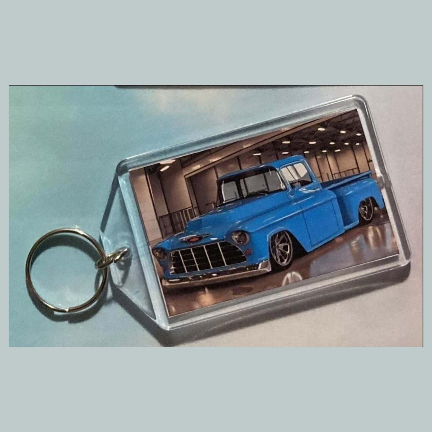 3564 1957 Chevrolet Custom Task Force Truck Acrylic Keychain | Vintage Keychain MSC KYC