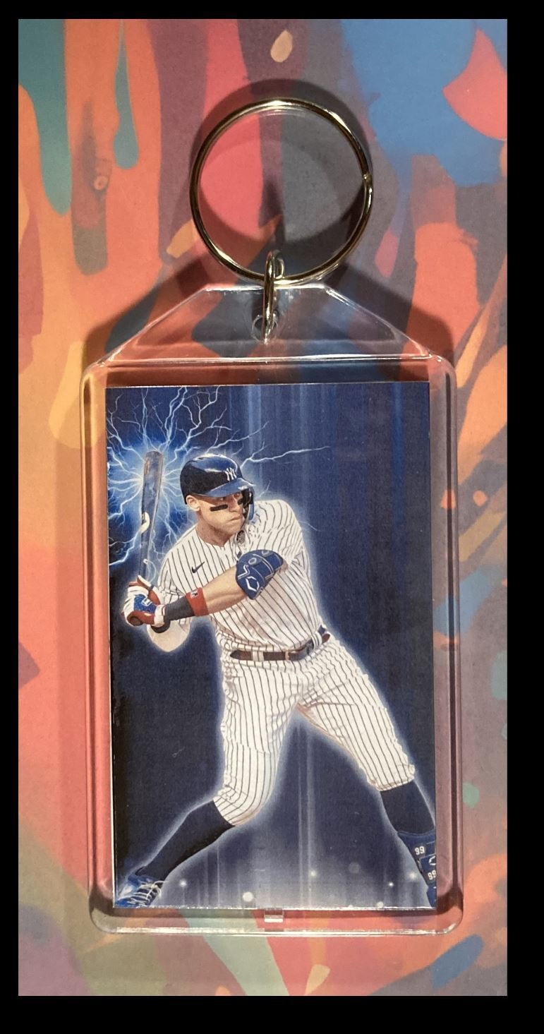 3359 Aaron Judge Lightning Custom Hand Made Keychain-Makes A Great Gift BBL KYC