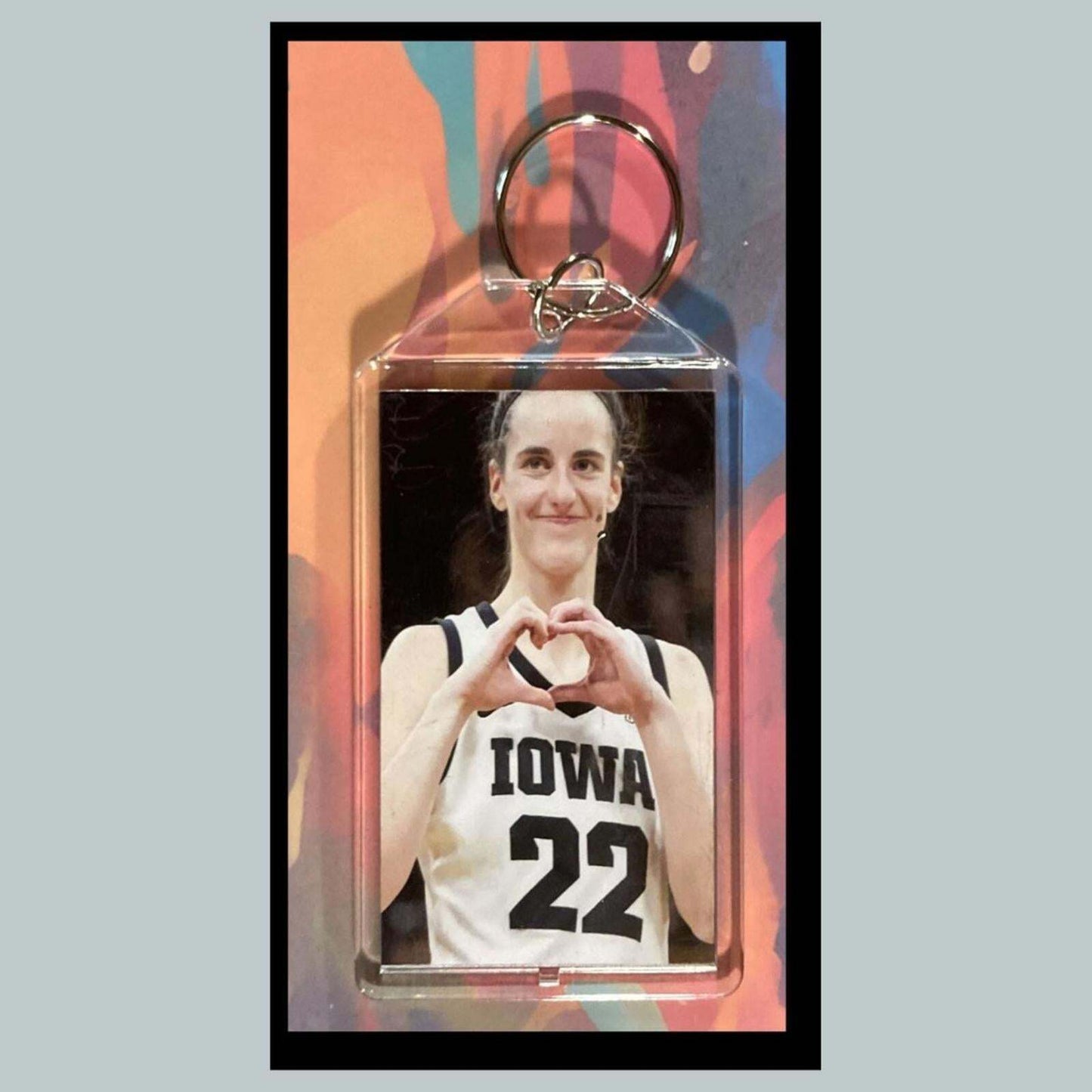 3311 Caitlin Clark Custom Hand Made Keychain - Makes A Great Gift BKL KYC
