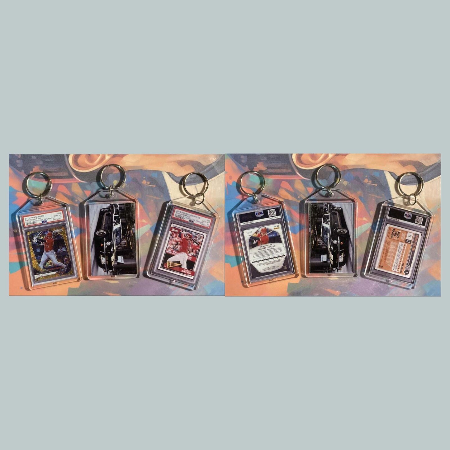 3549 Shohei Ohtani 1966 Ford Mustang Shelby GT350-H Special Edition Keychains BBL KYC