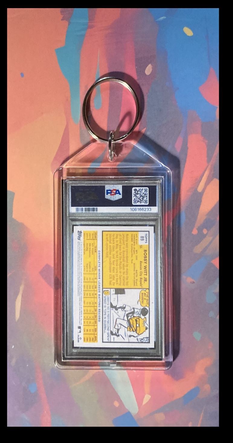 3039 Boy Witt Jr 2022 Topps Archives Keychain -  Makes A Great Gift BBL KYC