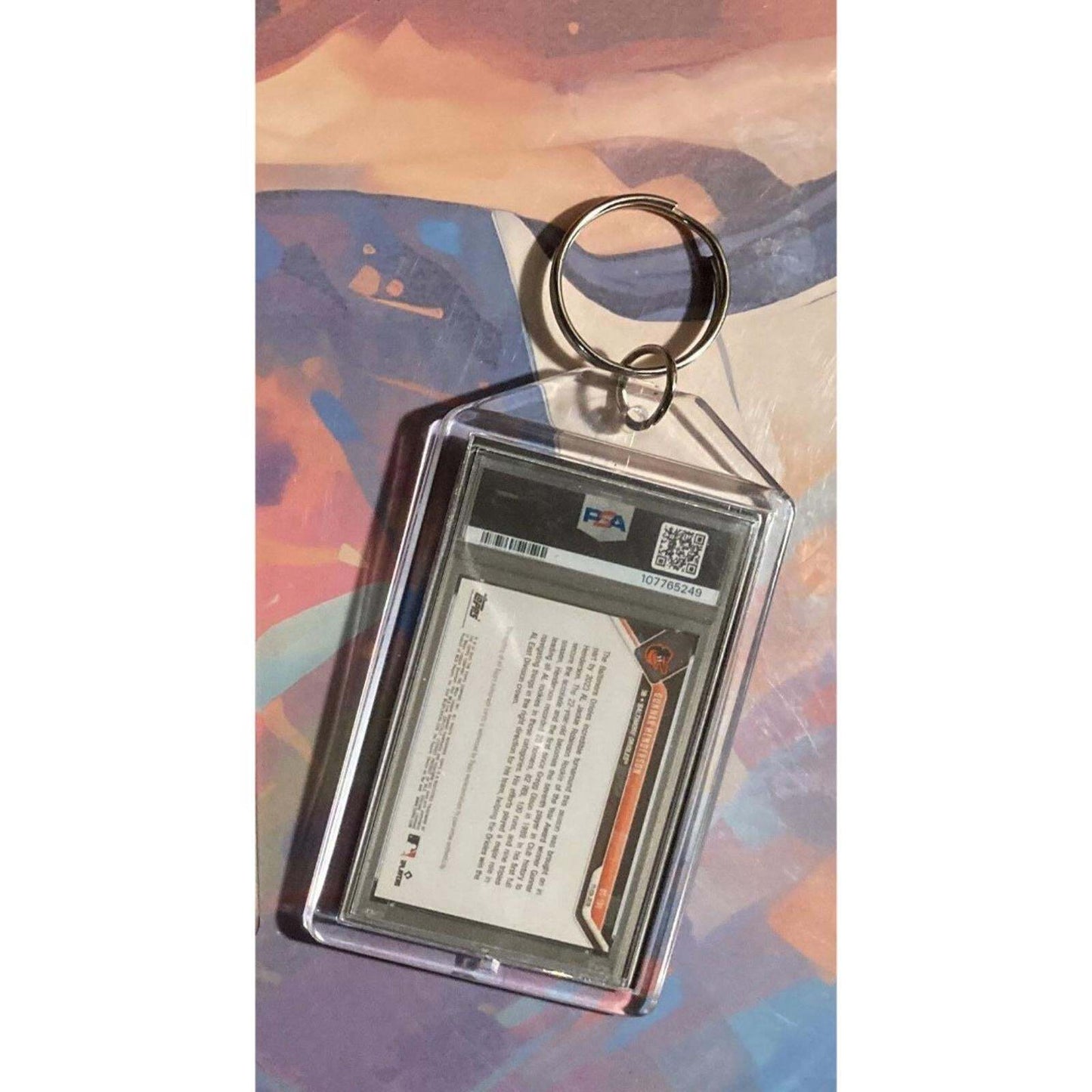 3206 Gunnar Henderson 2023 Topps Now Offseason Gold Auto Custom Novelty Keychain BBL KYC
