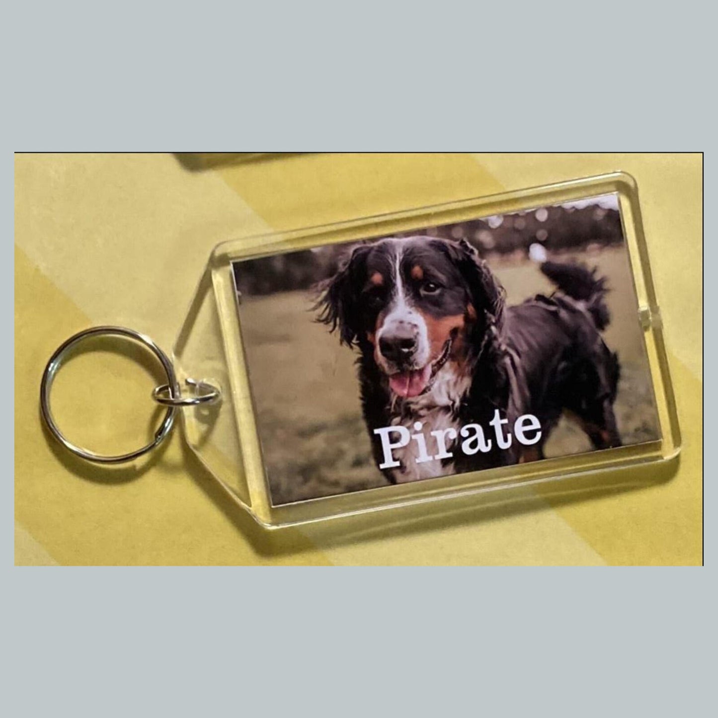0710 Pirate Personalized Custom Hand Made Keychain