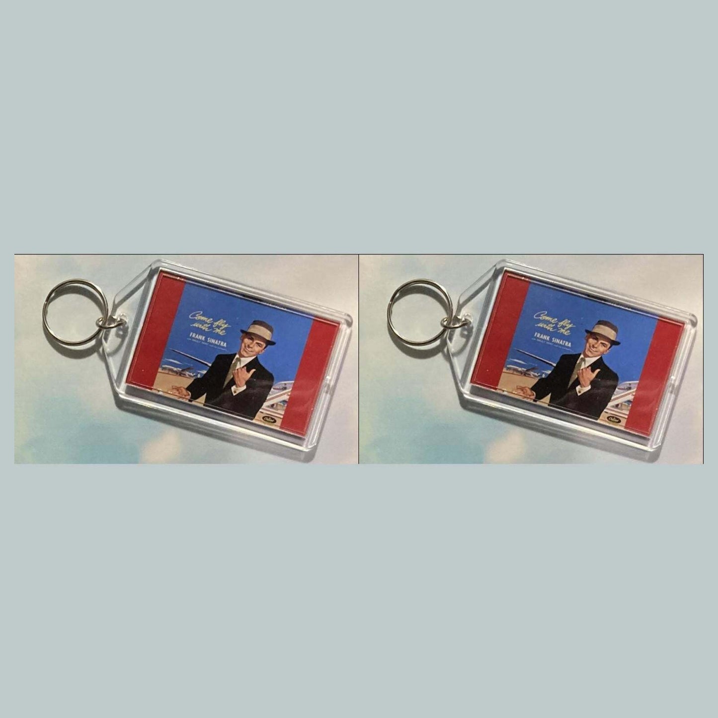 3558 Frank Sinatra 1958 Album Come Fly with Me Custom Keychain A Great Gift MSC KYC