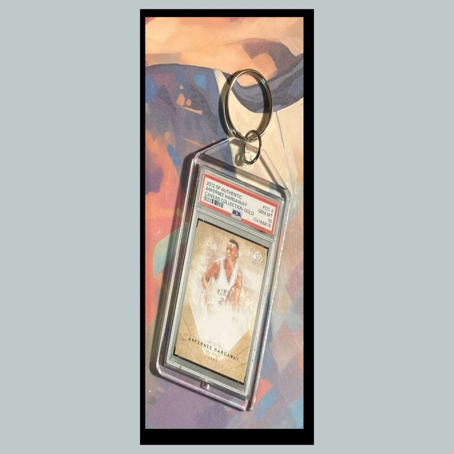 0466 Penny Hardaway 2012 SP Authentic Canvas Coll Gold Custom Novelty Keychain