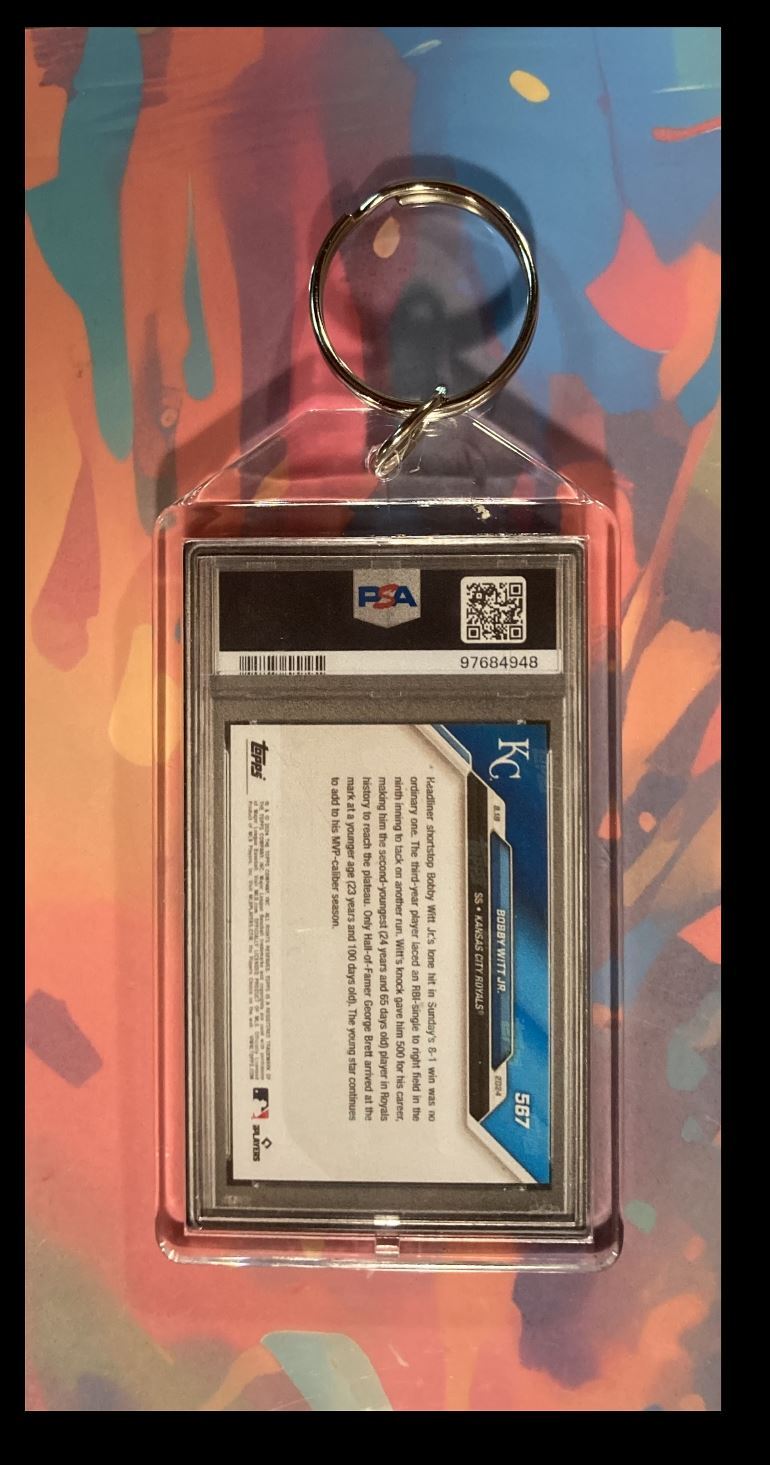 3036 Boy Witt Jr Fantasy Mockup Keychain - Makes A Great Gift BBL KYC