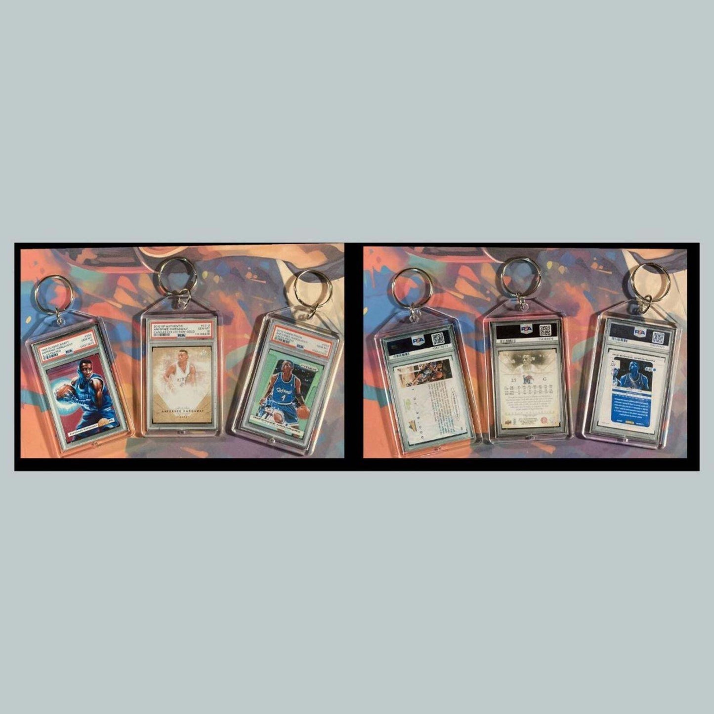 3415B Penny Hardaway 3 Pack Bundle - 3 Different Custom Novelty Keychains -Gift BKL KYC