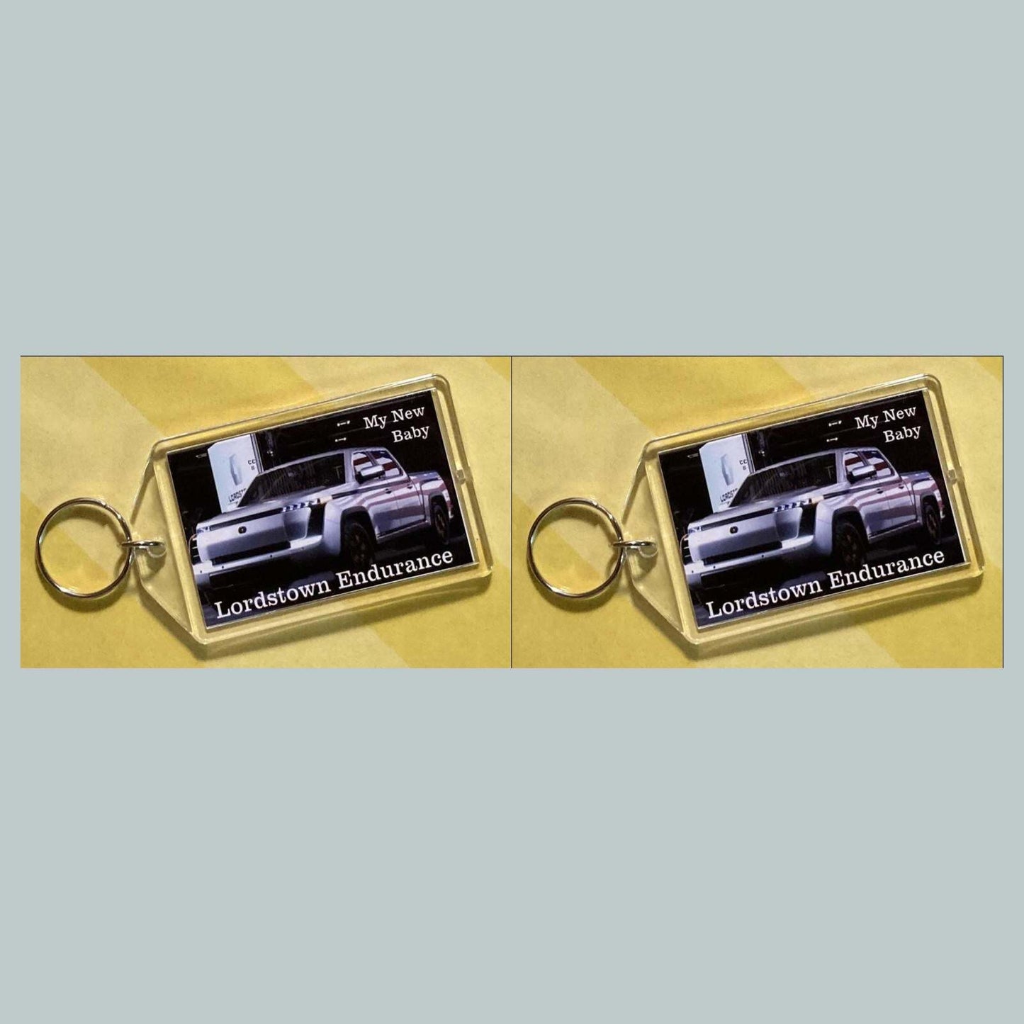 3675 New Truck Custom Hand Made Keychain MSC KYC