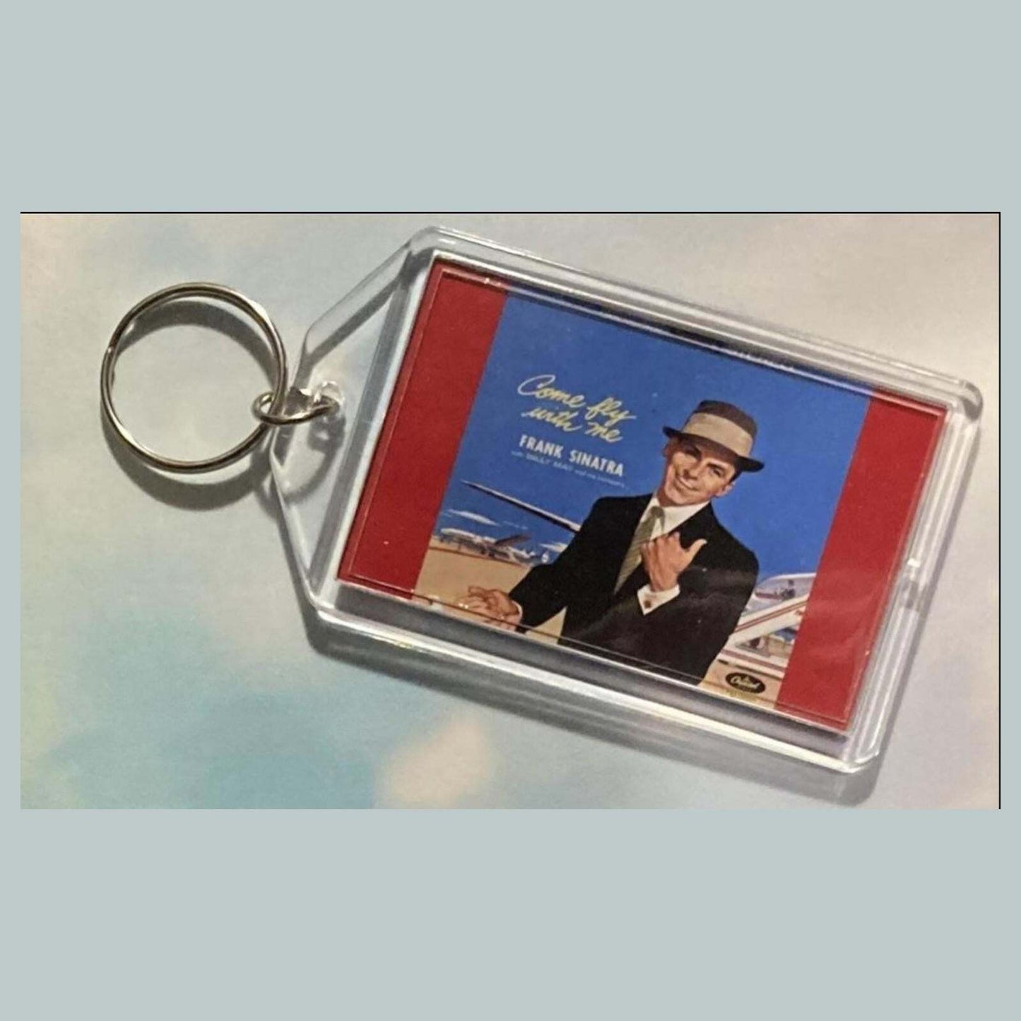 3558 Frank Sinatra 1958 Album Come Fly with Me Custom Keychain A Great Gift MSC KYC