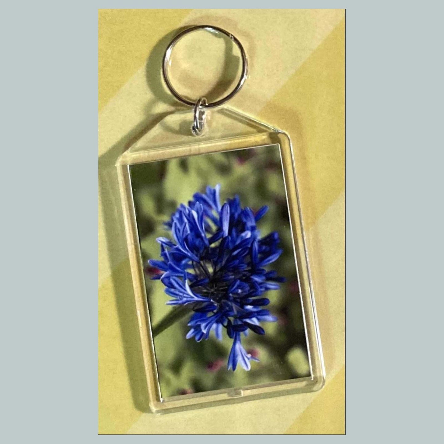 3700 Flowers - Lily of the Nile Custom Hand Made Keychain MSC KYC