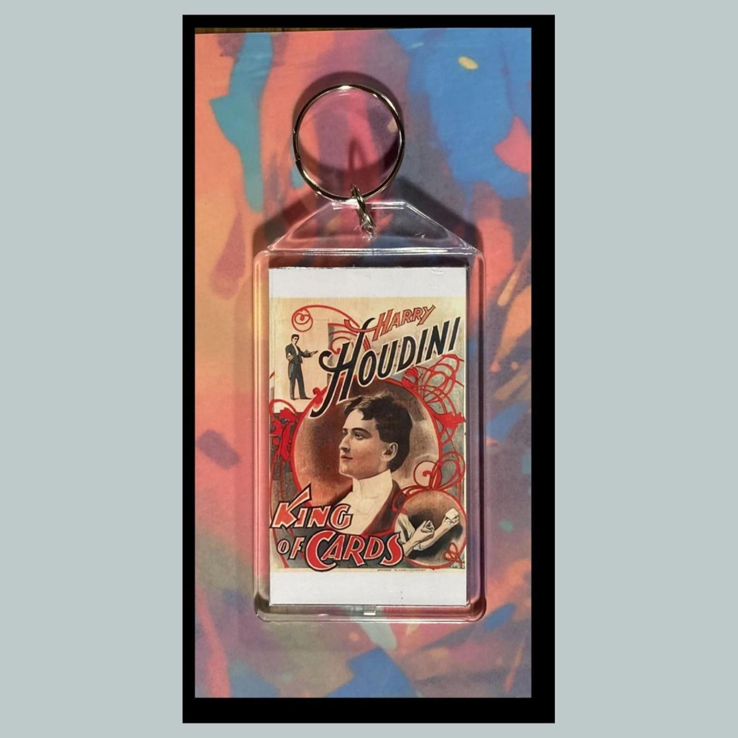 0387 Houdini Custom Hand Made Keychain - Makes A Great Gift