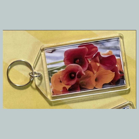 3682 Calla Lily Acrylic Keychain | Floral Keychain | Flower Lover Gift MSC KYC