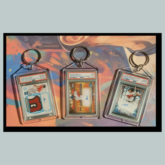 3473B Roman Anthony 3 Pack Bundle - 3 Different Custom Novelty Keychain - Gift BBL KYC
