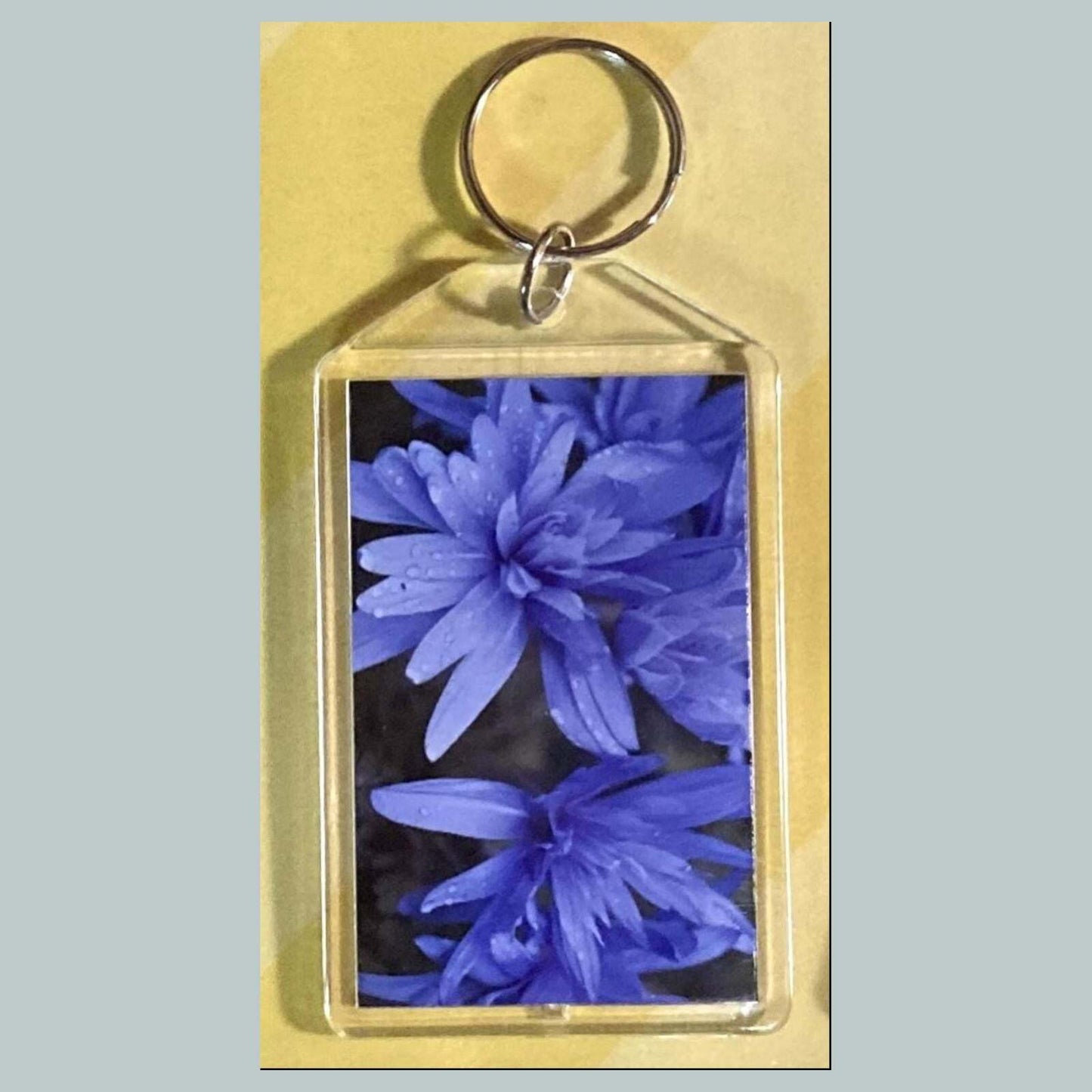 3697 Fall Crocus Acrylic Keychain | Floral Keychain | Flower Lover Gift MSC KYC