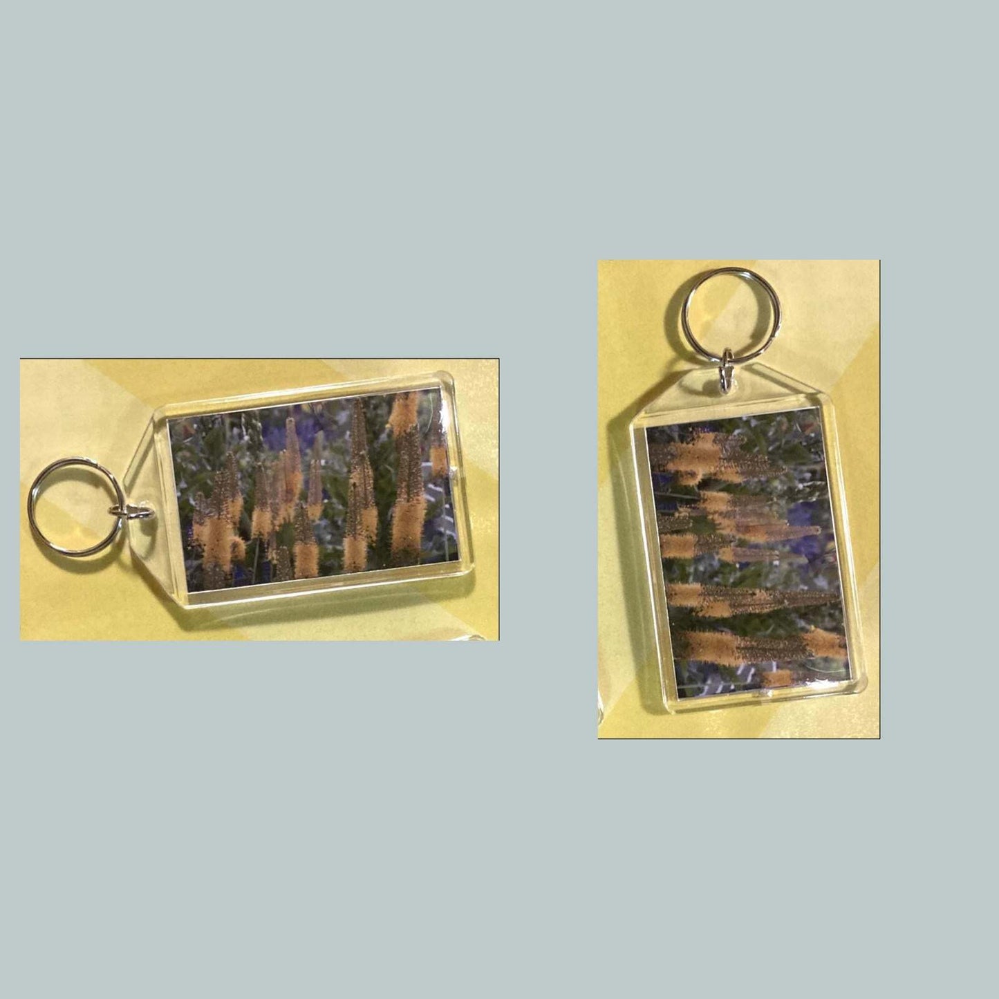 3698 Foxtail Lily Acrylic Keychain | Floral Keychain | Flower Lover Gift MSC KYC