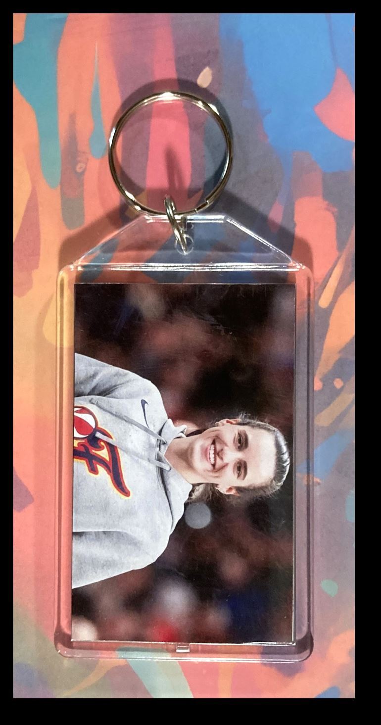 3323 Caitlin Clark Custom Hand Made Keychain - Makes A Great Gift BKL KYC