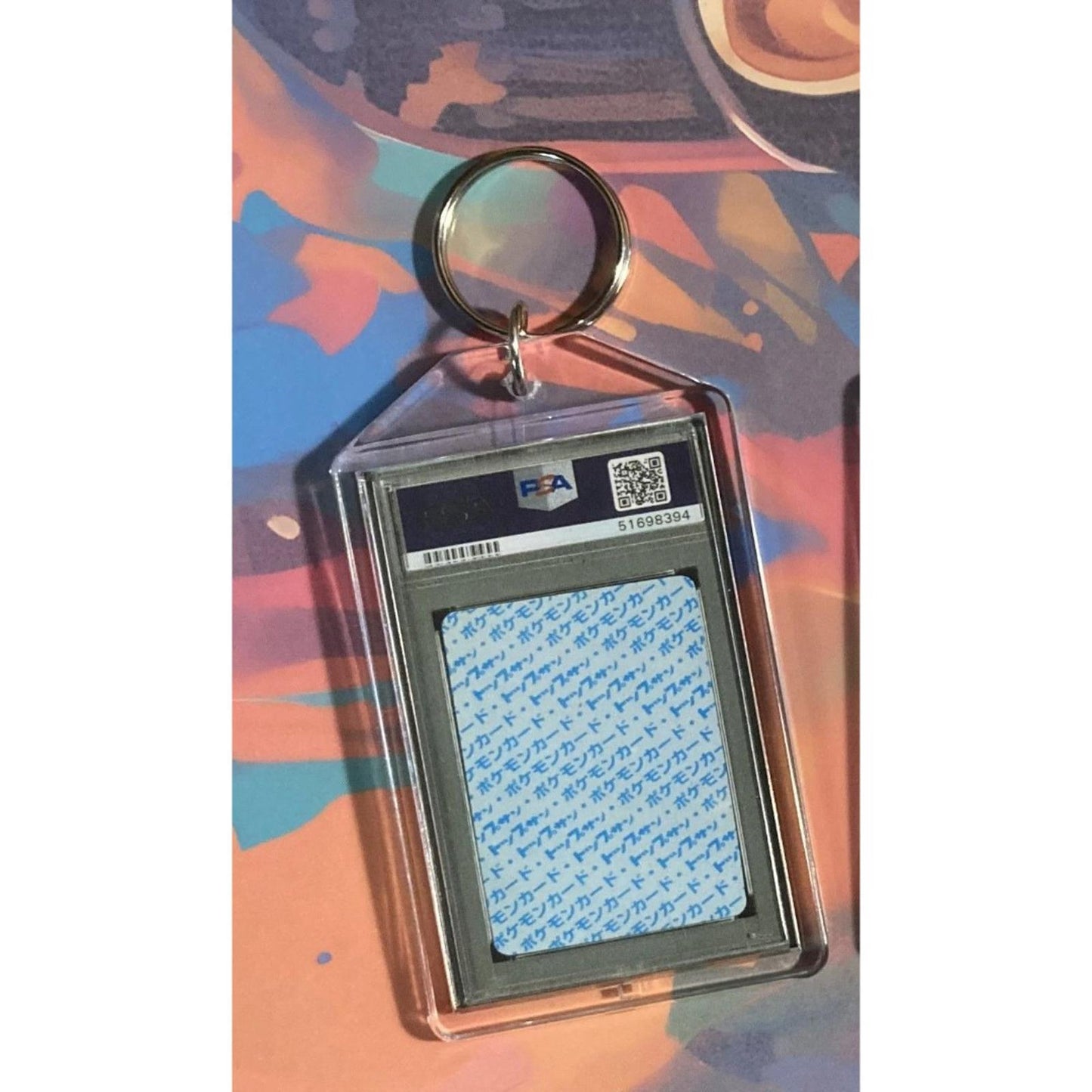 0221 Pokemon Charizard 1995 PM Japanese Topsun Blue Back Custom Novelty Keychain