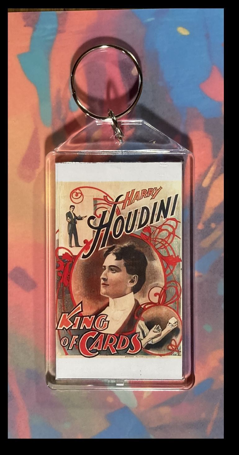 3344 Houdini Custom Hand Made Keychain - Makes A Great Gift KYC MSC