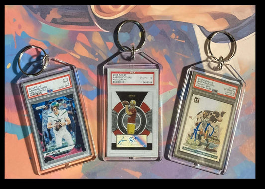 3237 Aaron Rodgers 3 Pack Bundle  Keychains FBL