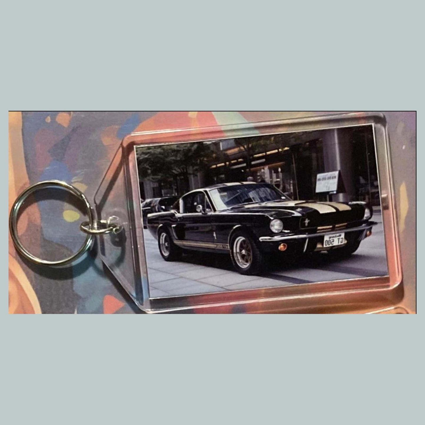 3548 1966 Ford Mustang Shelby GT350-H Special Edition Acrylic Keychain MSC KYC