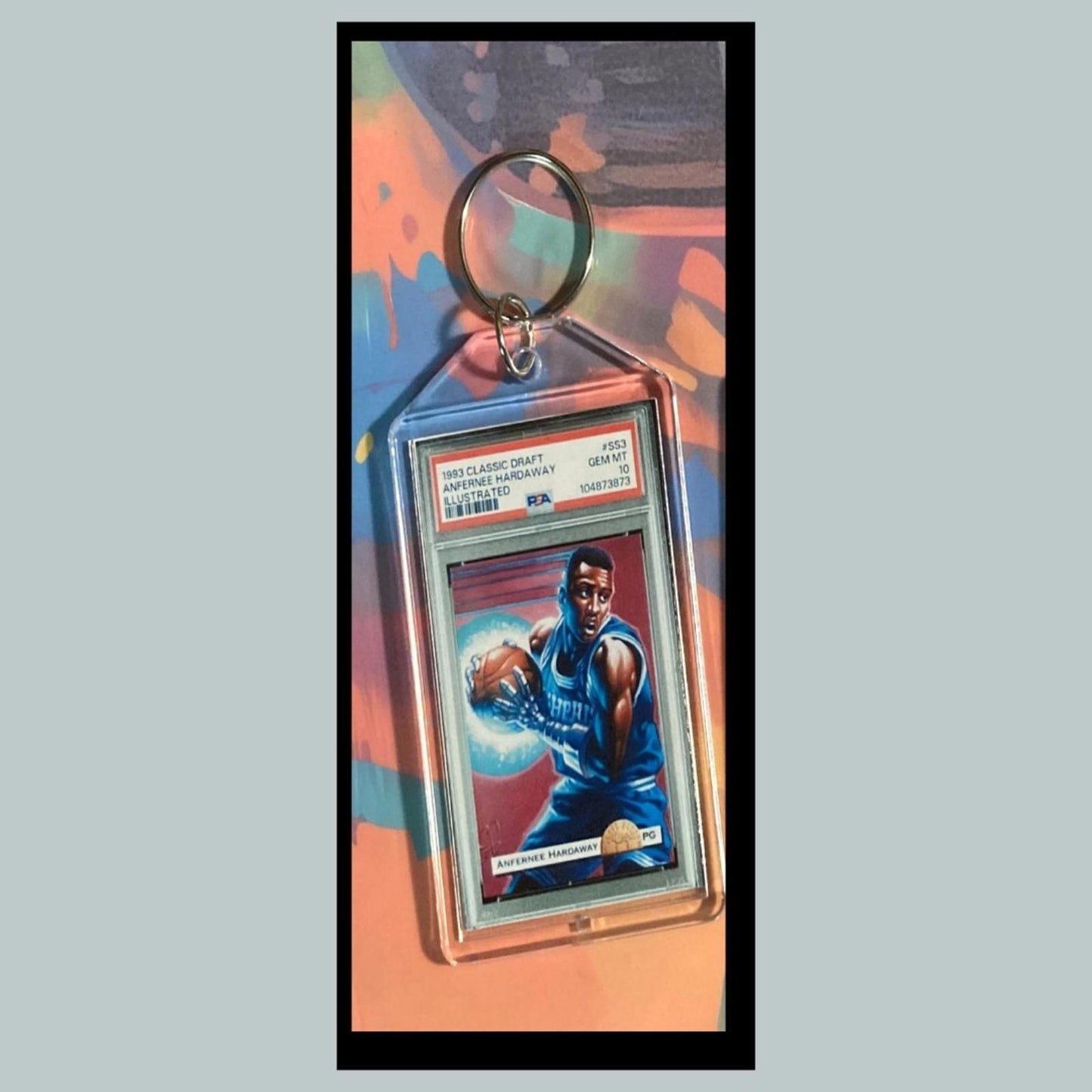 0467 Penny Hardaway 1993 Classic Illustrated Custom Hand Made Novelty Keychain