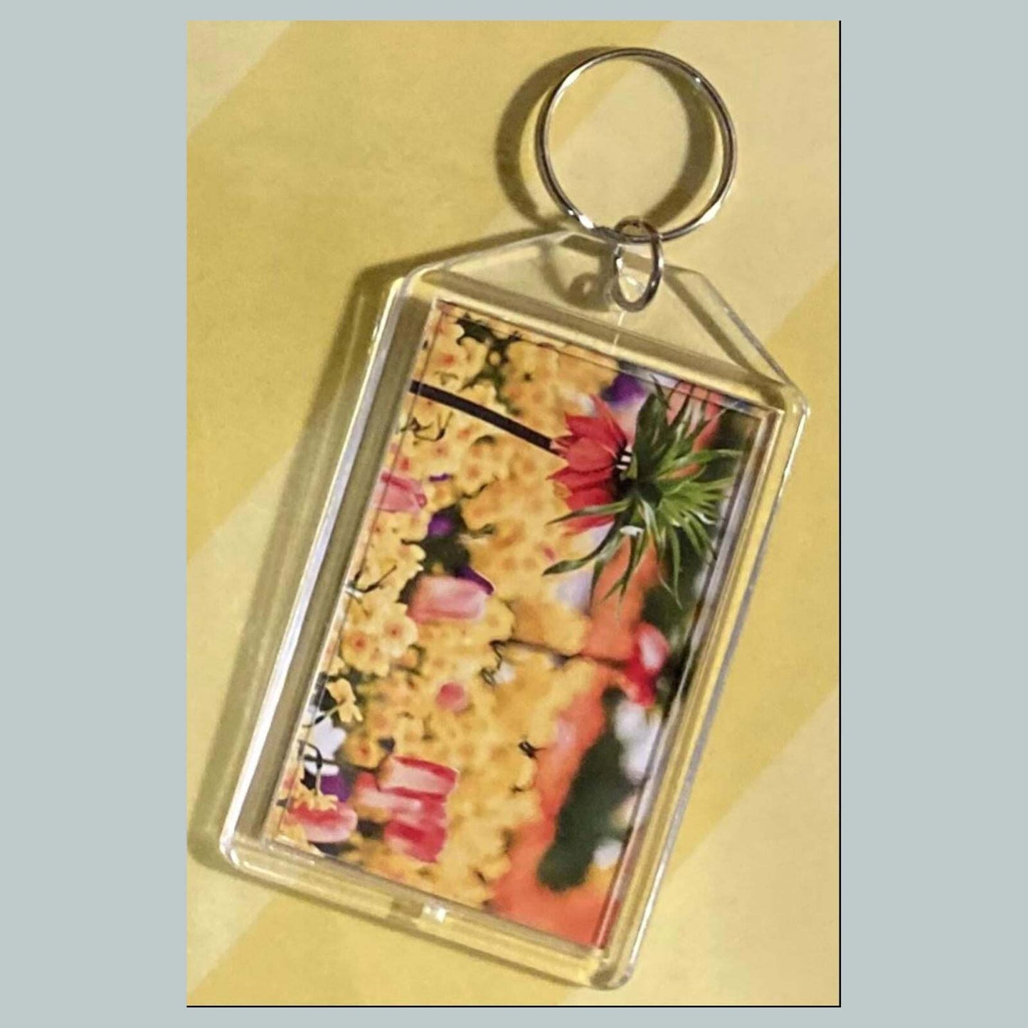 3679 Crown Imperial Acrylic Keychain | Floral Keychain | Flower Lover Gift MSC KYC