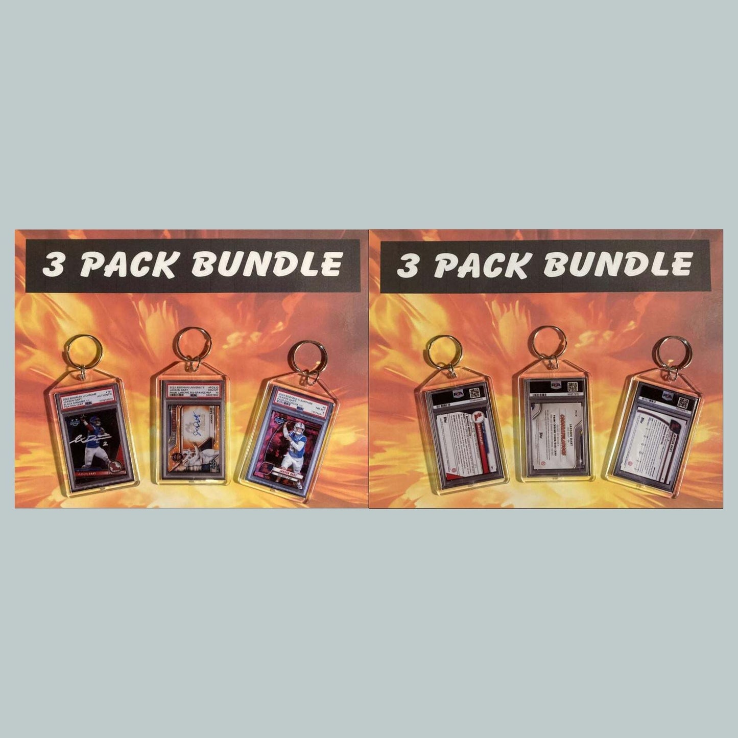3536B Jaxson Dart 3 Pack Bundle - Custom Hand Made Novelty Keychains -Gift FBL