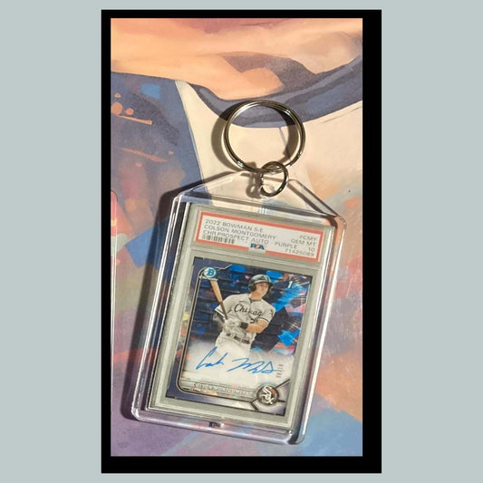 3509 Colson Montgomery 2022 SE Auto Custom Hand Made Keychain Makes Great Gift BBL KYC