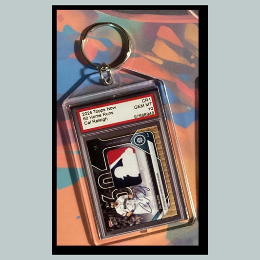 3523 Cal Raleigh 60 HR Record 2025 Now Custom Made Keychain-Makes A Great Gift BBL KYC