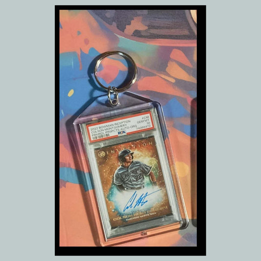 3512 Colson Montgomery 2022 Inception Auto Custom Hand Made Keychain -Great Gift BBL KYC