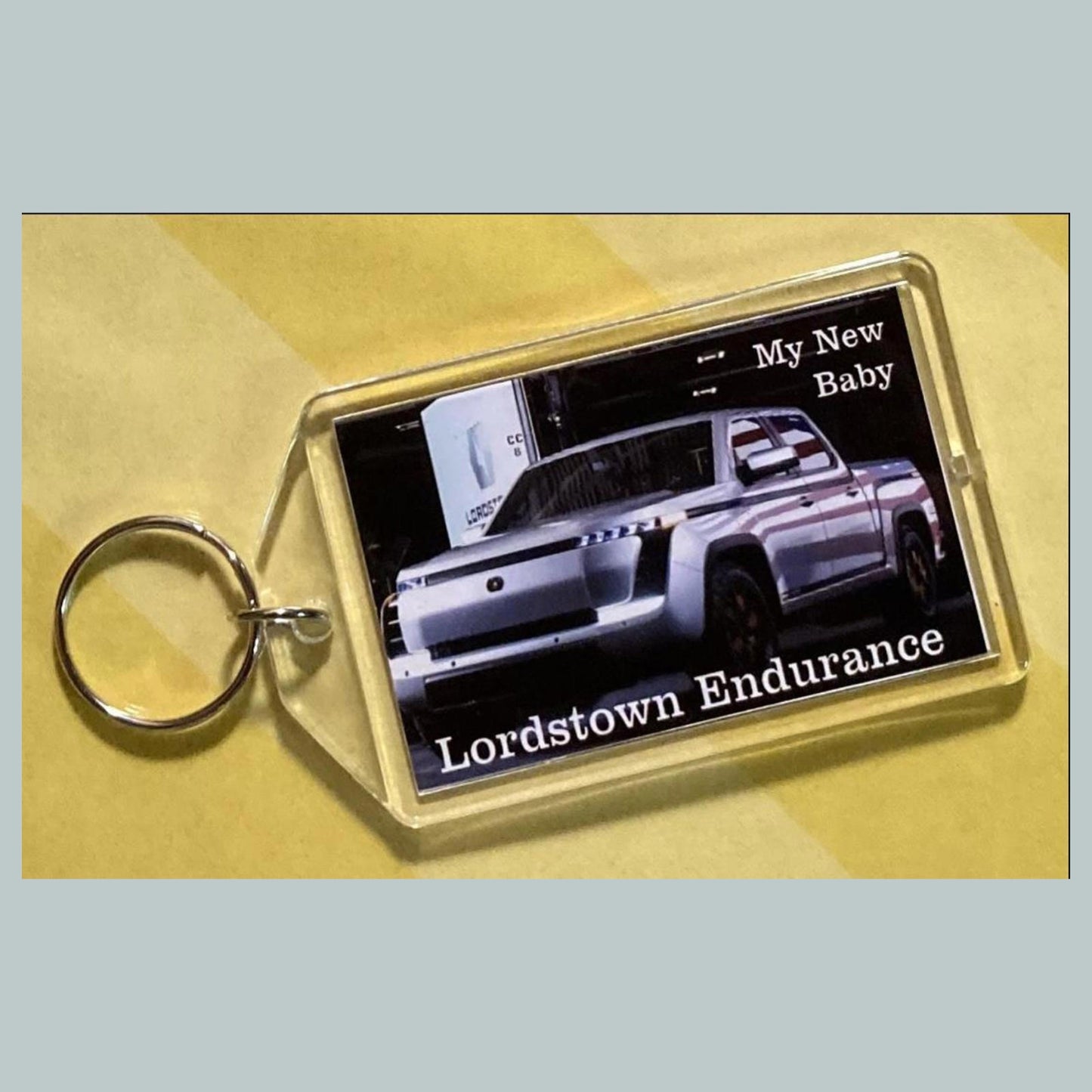 0718 New Truck Custom Hand Made Keychain