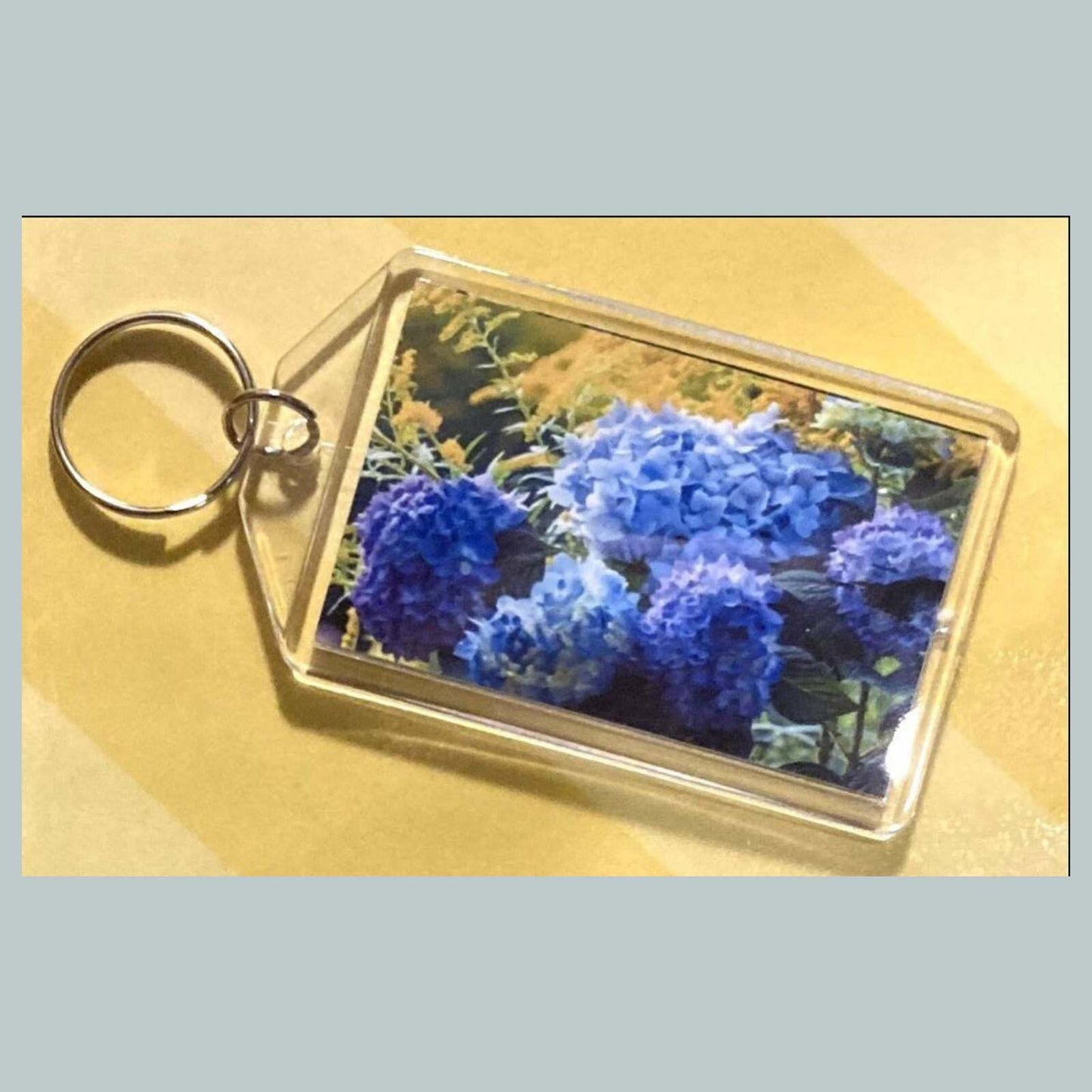 3704 Hydrangea Acrylic Keychain | Floral Keychain | Flower Lover Gift MSC KYC