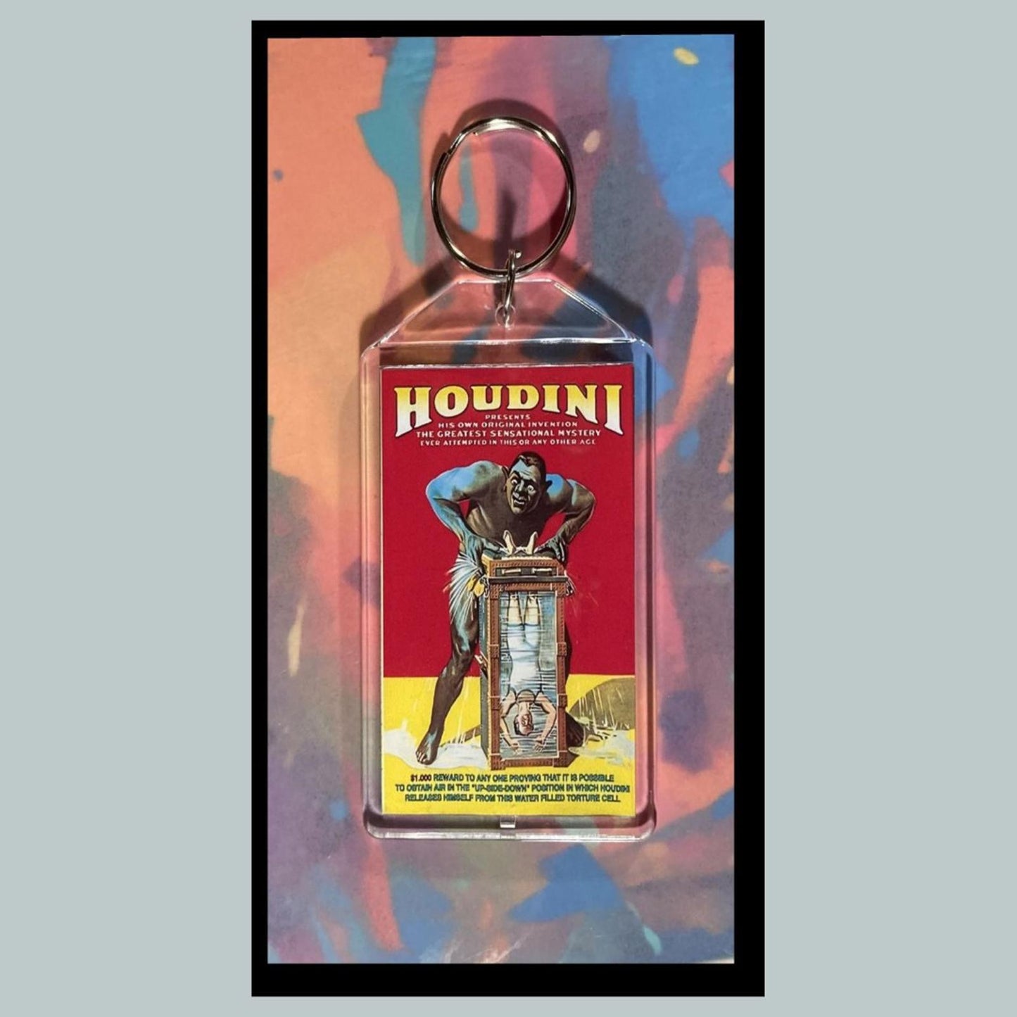 0384 Houdini Custom Hand Made Keychain - Makes A Great Gift