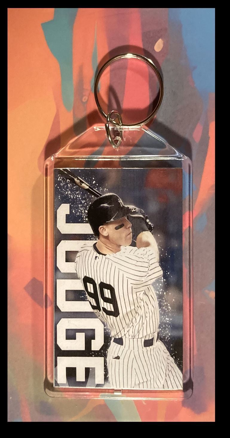 3360 Aaron Judge Rain Custom Hand Made Keychain-Makes A Great Gift BBL KYC