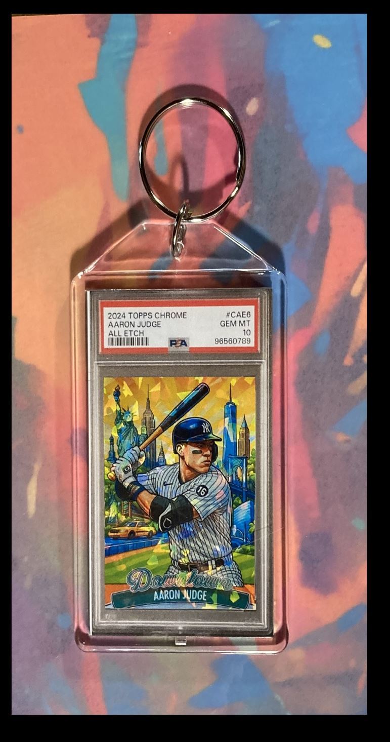 3001 Aaron Judge Fantasy Mockup Custom Hand Made Keychain-Makes A Great Gift KYC BBL