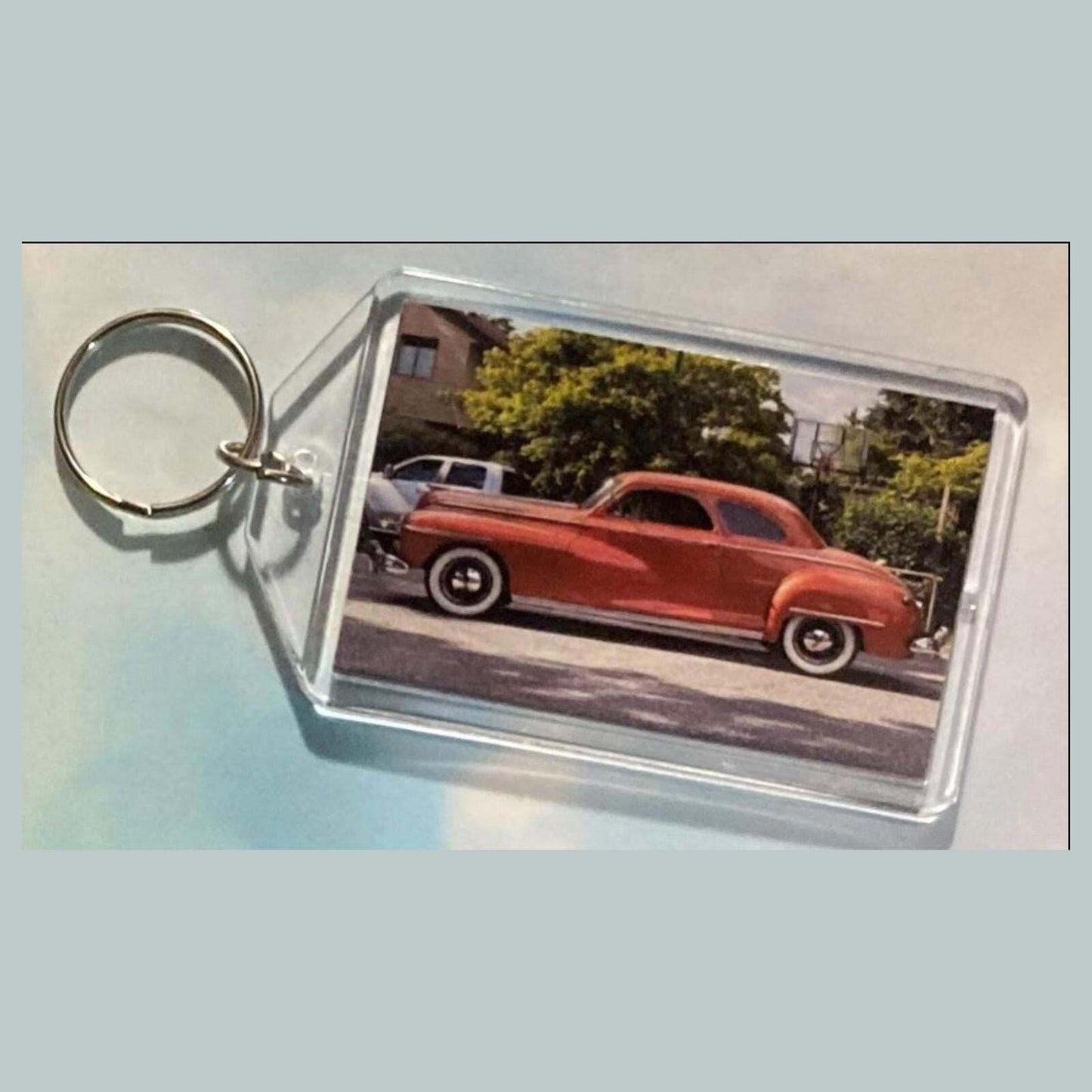 3571 1946 Dodge D24 Club Coupe Acrylic Keychain | Vintage Automobile Keychain MSC KYC