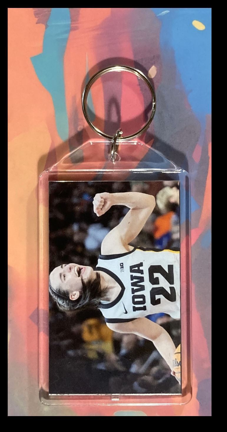 3326 Caitlin Clark Custom Hand Made Keychain - Makes A Great Gift BKL KYC