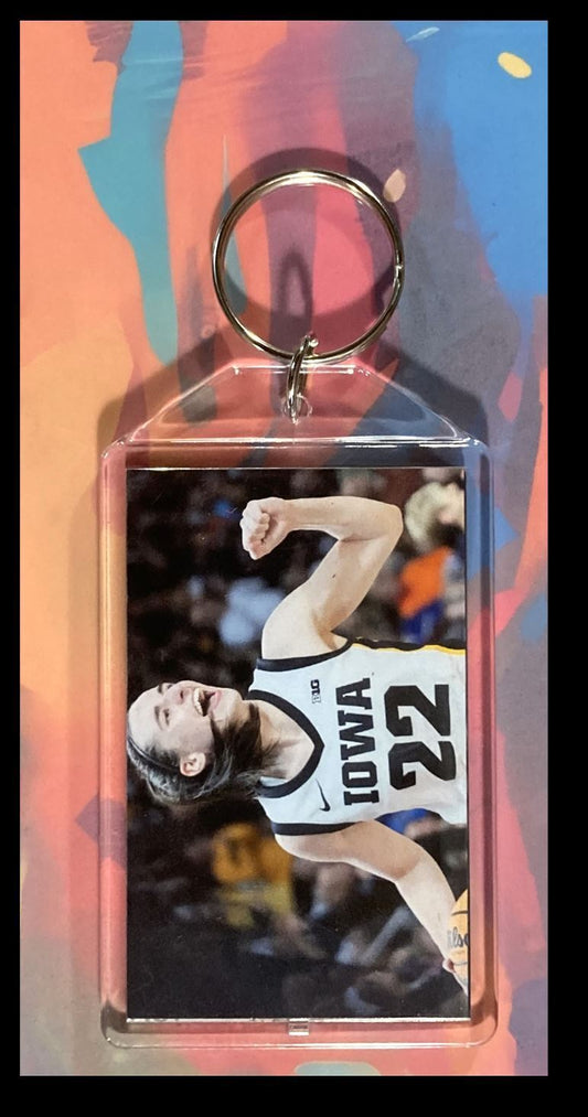 3326 Caitlin Clark Custom Hand Made Keychain - Makes A Great Gift BKL KYC
