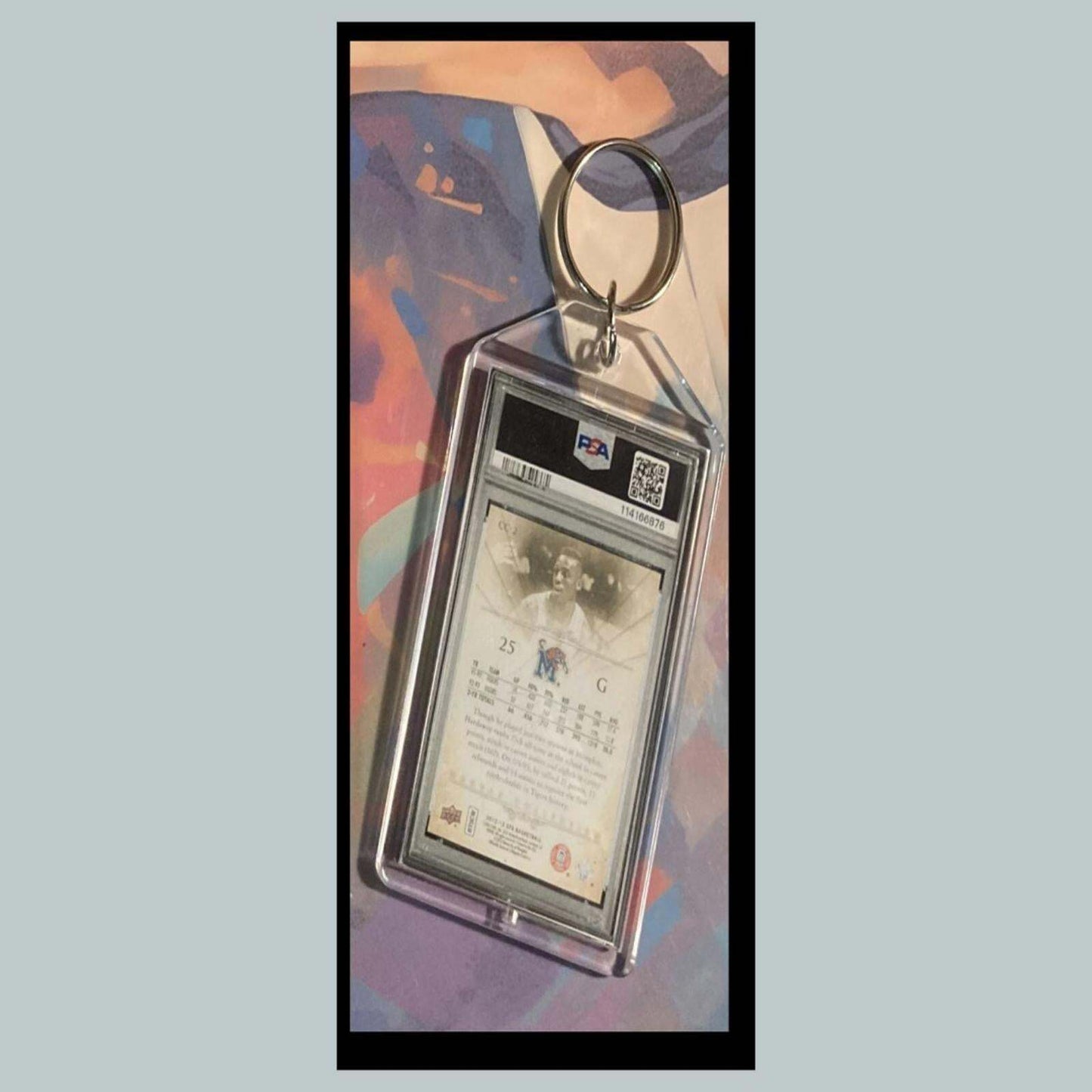 3423 Penny Hardaway 2012 SP Authentic Canvas Coll Gold Custom Novelty Keychain BKL KYC