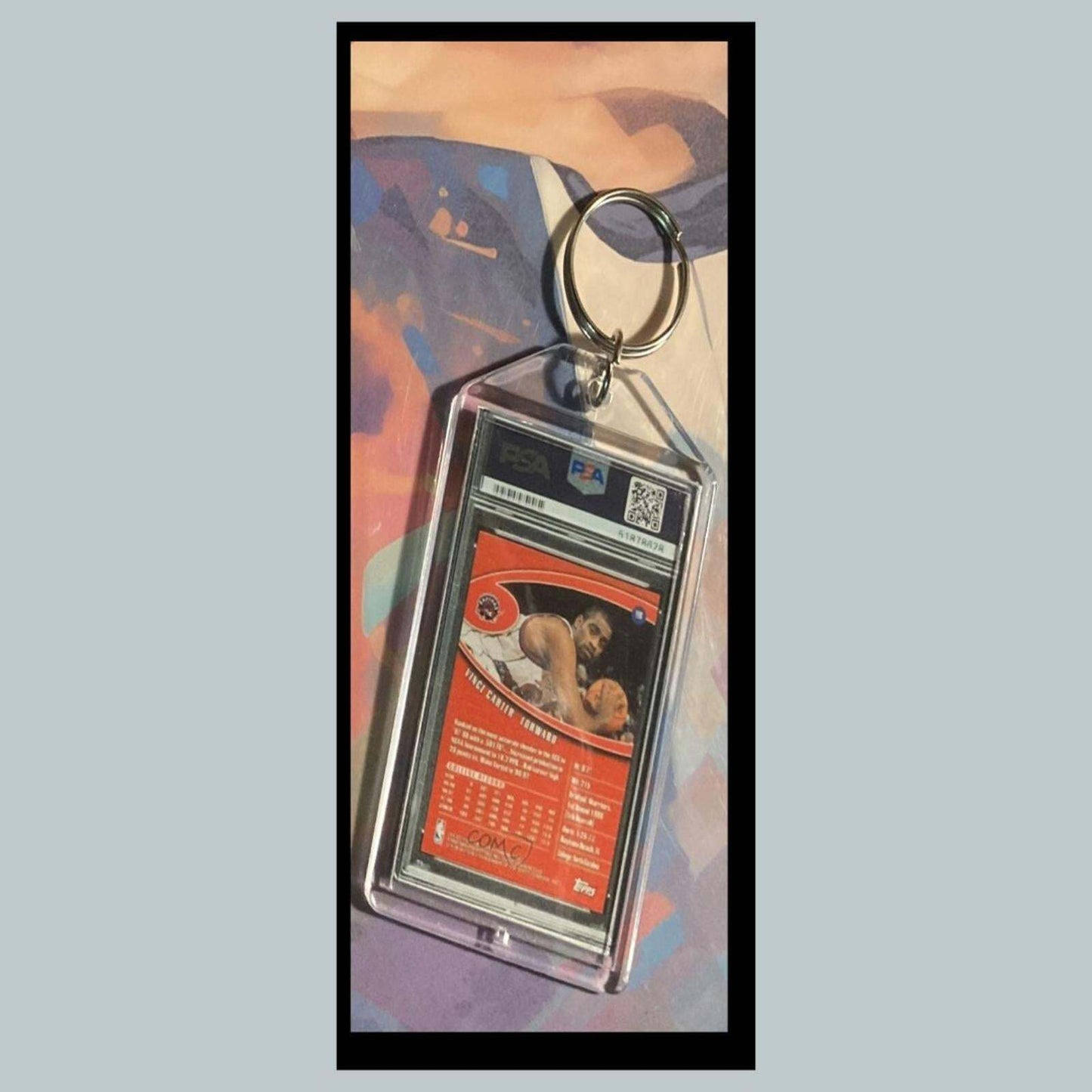3413 Vince Carter 1998 Custom Hand Made Novelty Keychain Makes A Great Gift BKL KYC