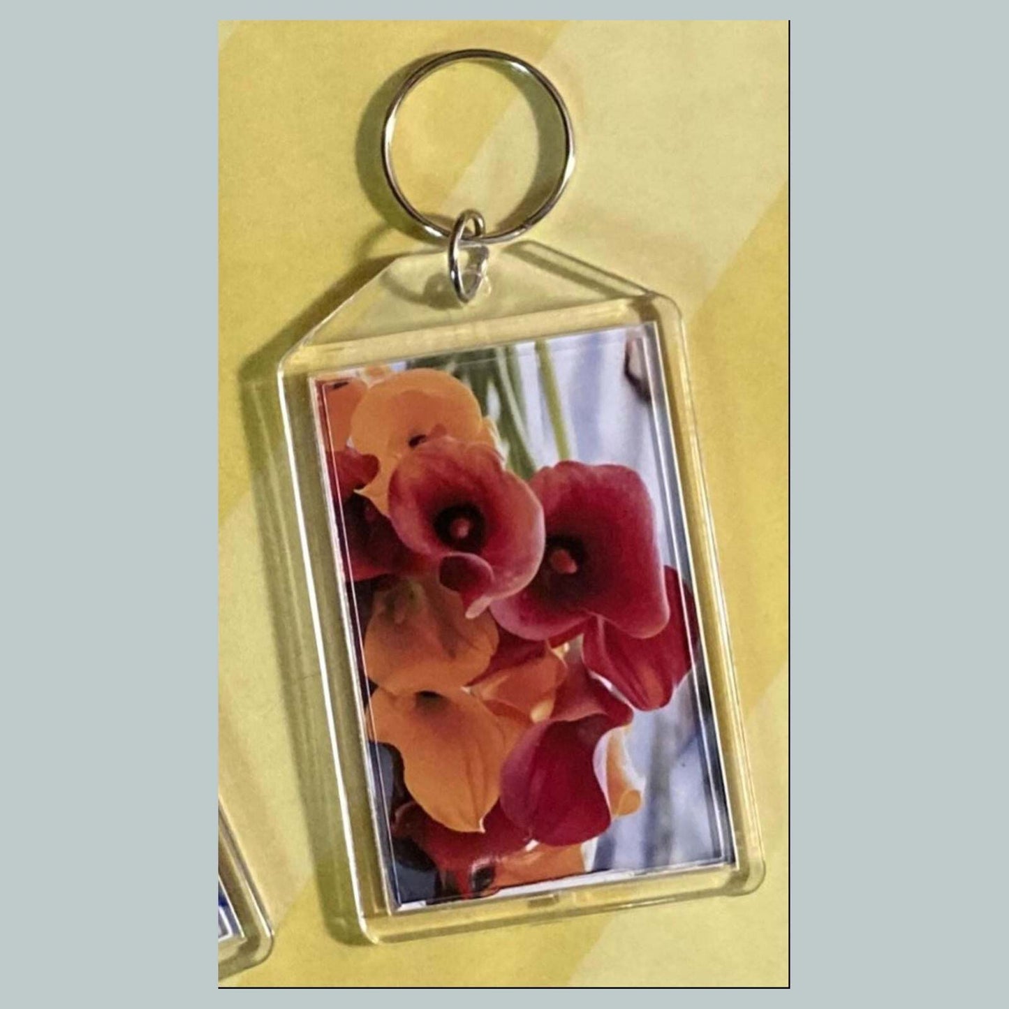 3682 Calla Lily Acrylic Keychain | Floral Keychain | Flower Lover Gift MSC KYC