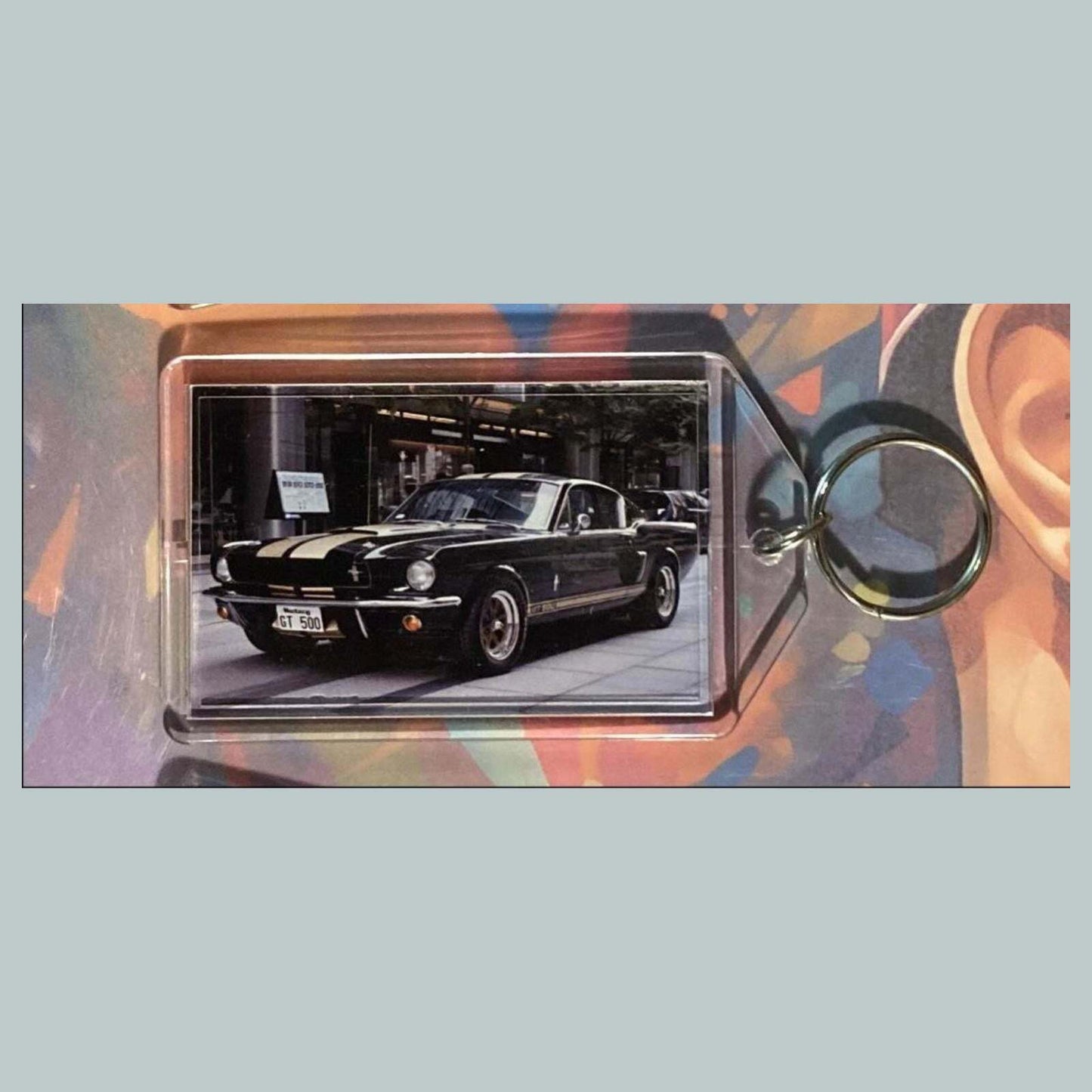 3548 1966 Ford Mustang Shelby GT350-H Special Edition Acrylic Keychain MSC KYC