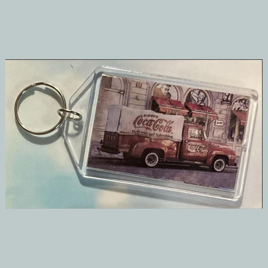 3584 Vintage Coca Cola Red Truck MSC