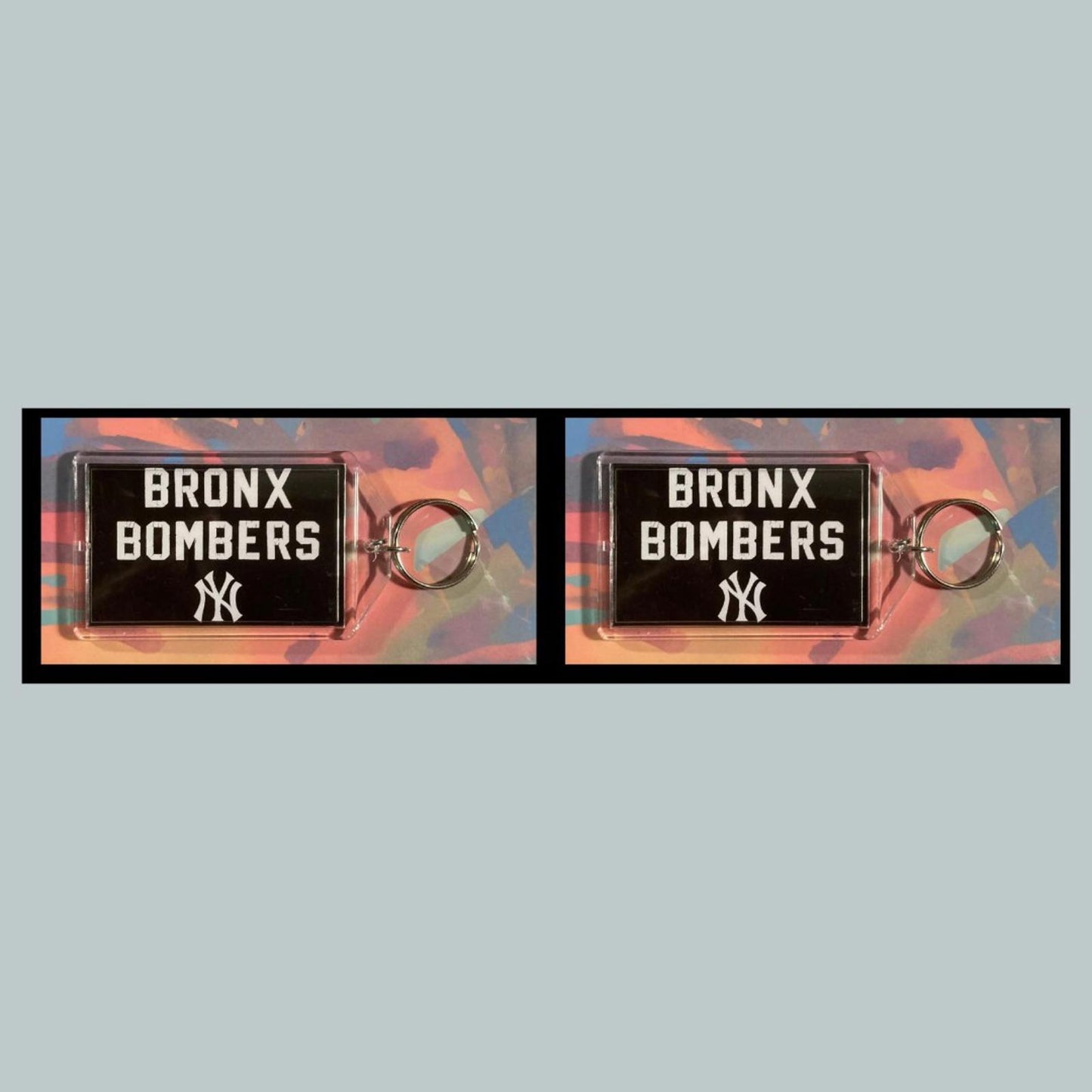 0363 Bronx BombersCustom Hand Made Keychain - Makes A Great Gift