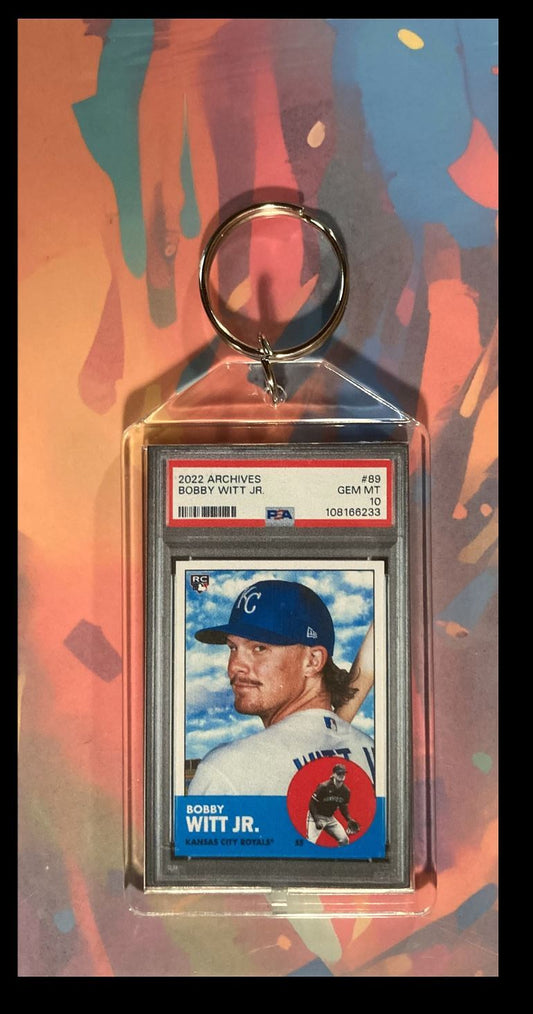 3039 Boy Witt Jr 2022 Topps Archives Keychain -  Makes A Great Gift BBL KYC
