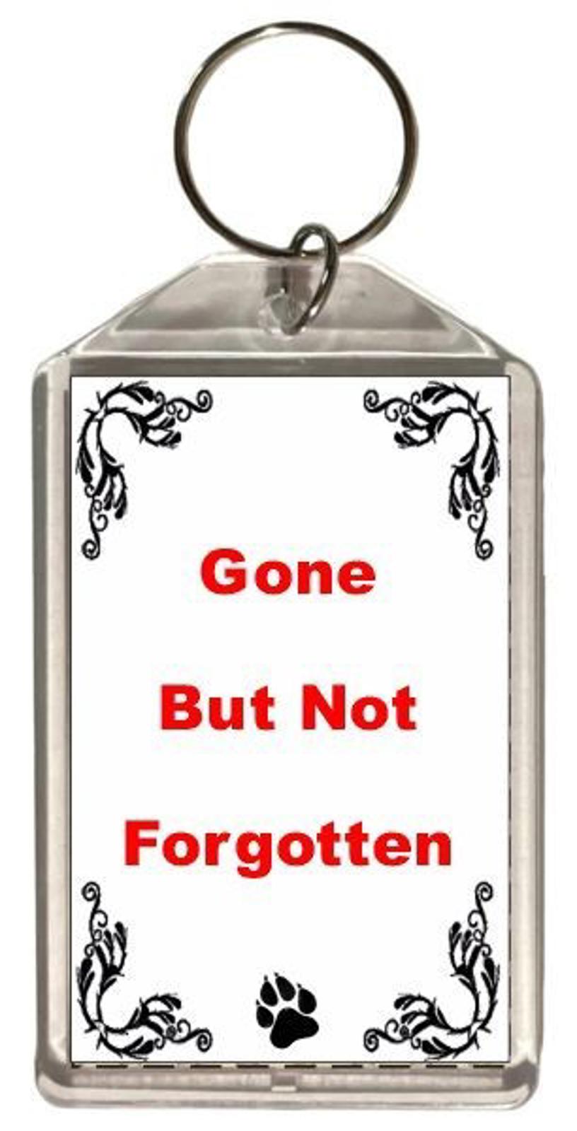 Personalized Pet Memorial Photo Keychain - Use Your Pictures