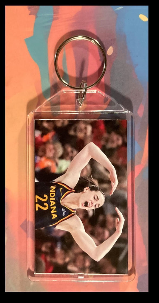 3325 Caitlin Clark Custom Hand Made Keychain - Makes A Great Gift BKL KYC